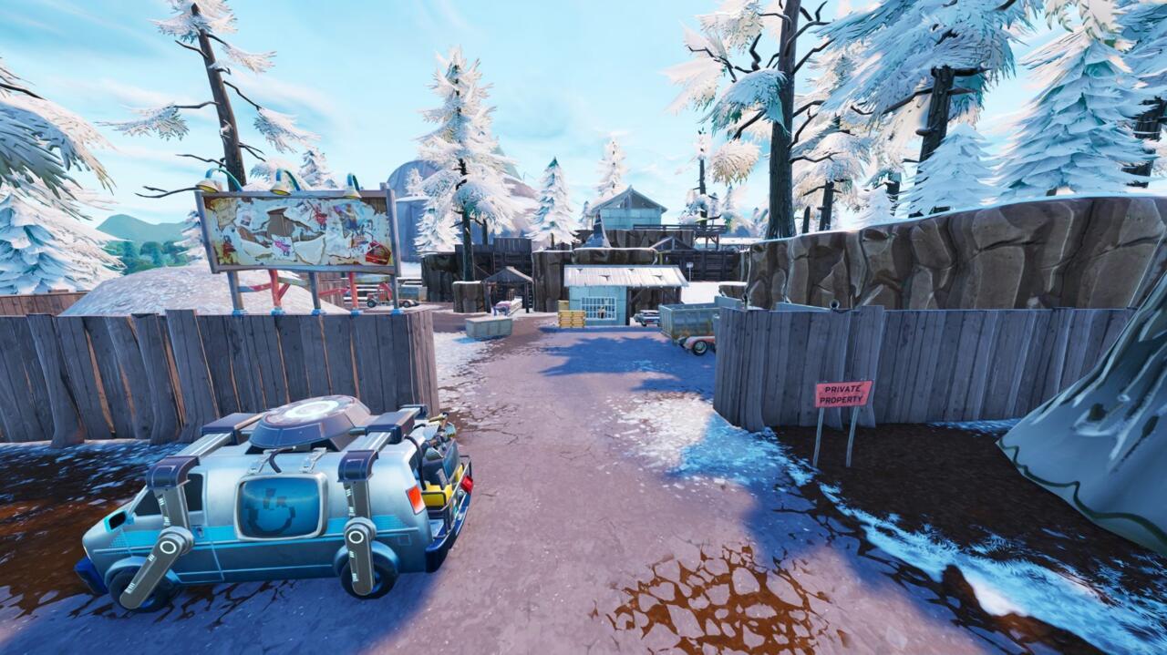 The newly snowy Shifty Shafts