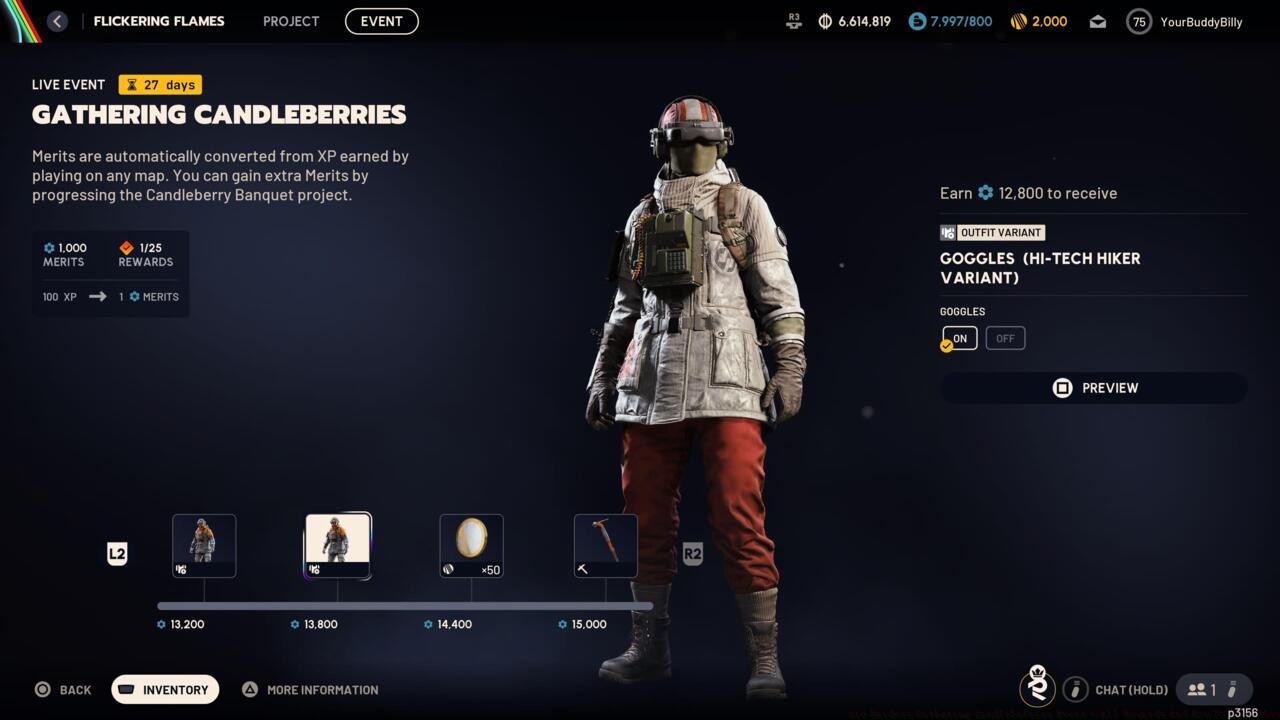 Goggles (Hi-Tech Hiker Variant)