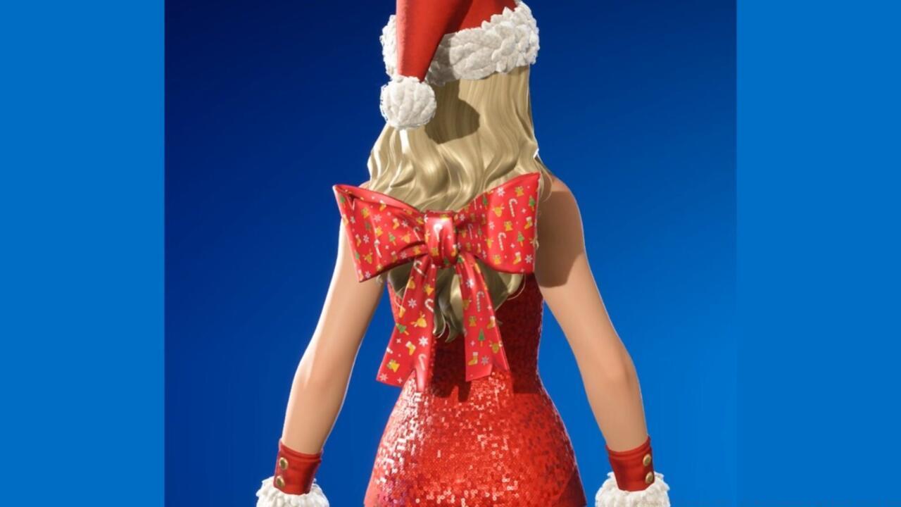 Back Bling: Winterfest Bow