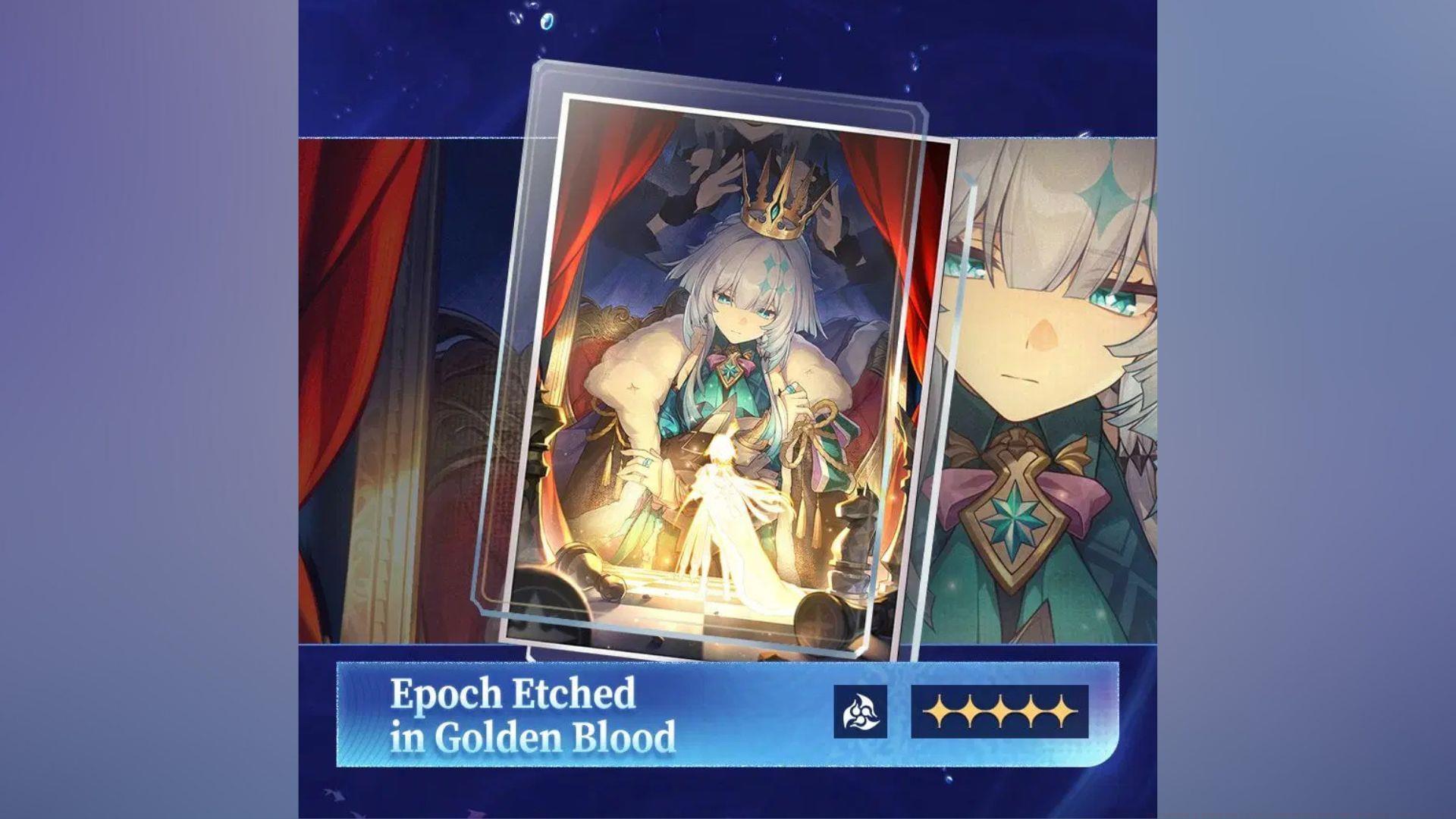 Epoch Etched in Golden Blood in Honkai Star Rail (Image via HoYoverse)