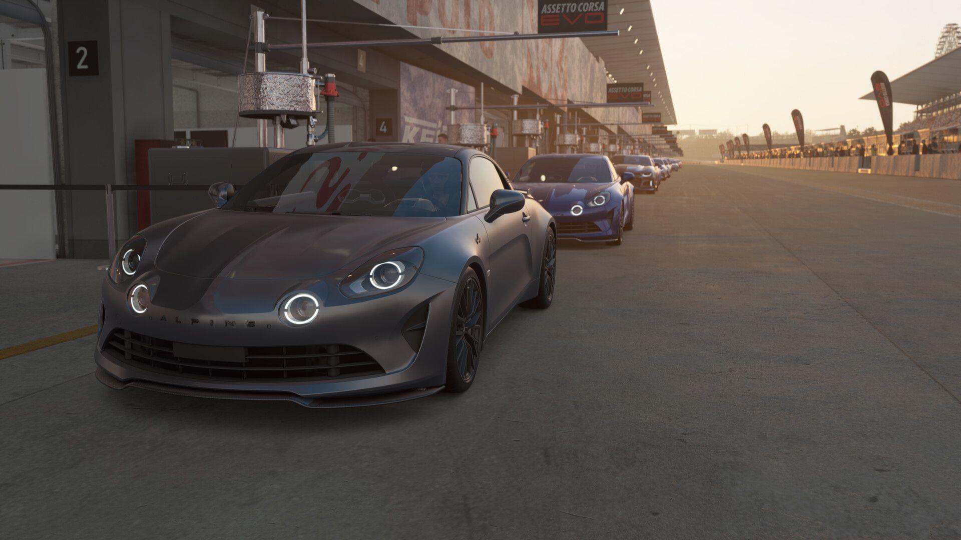 The complete launch for Assetto Corsa EVO is not till Fall 2025 (Image via 505 Games)