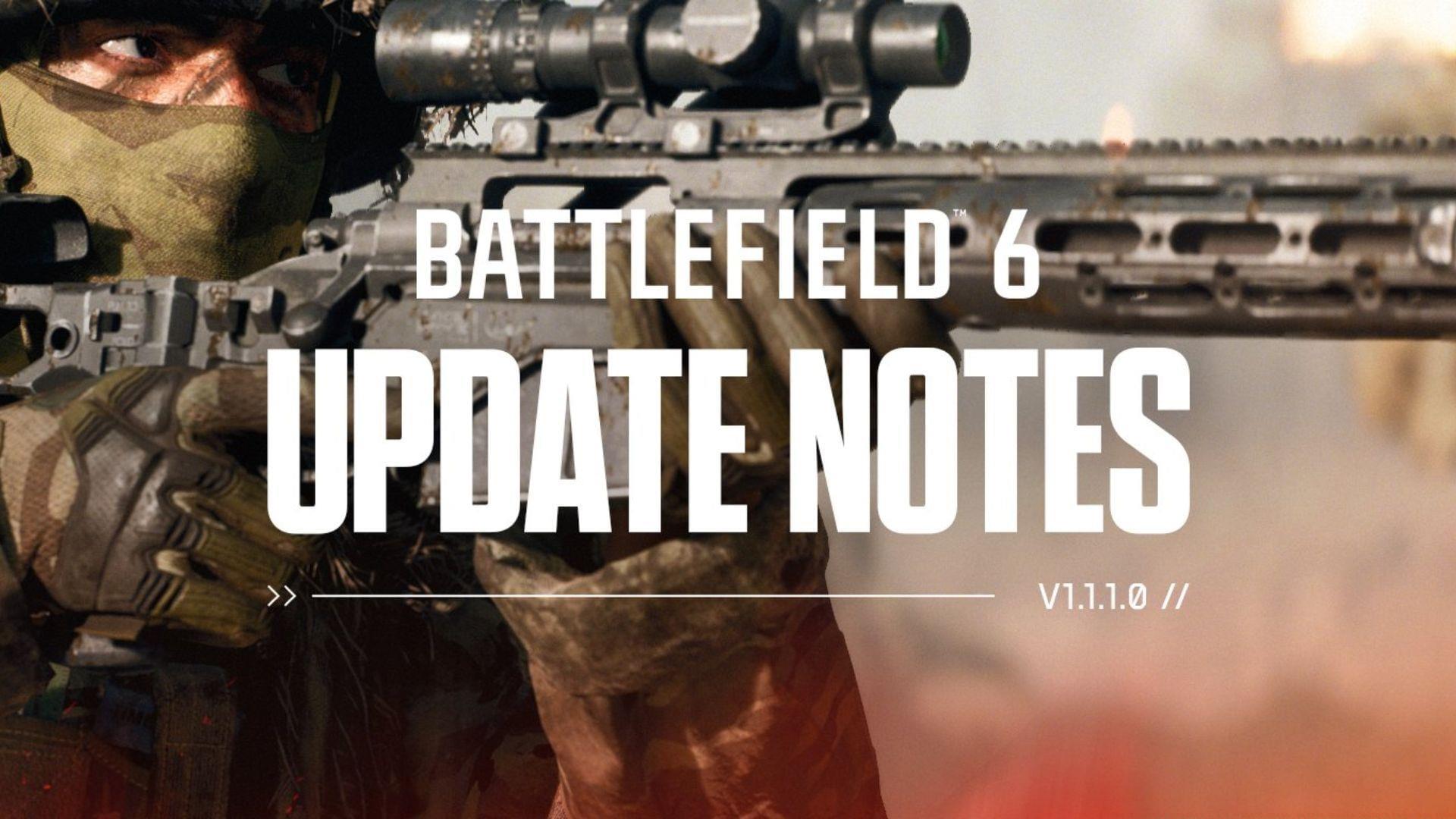BATTLEFIELD 6 UPDATE 1.1.1.0