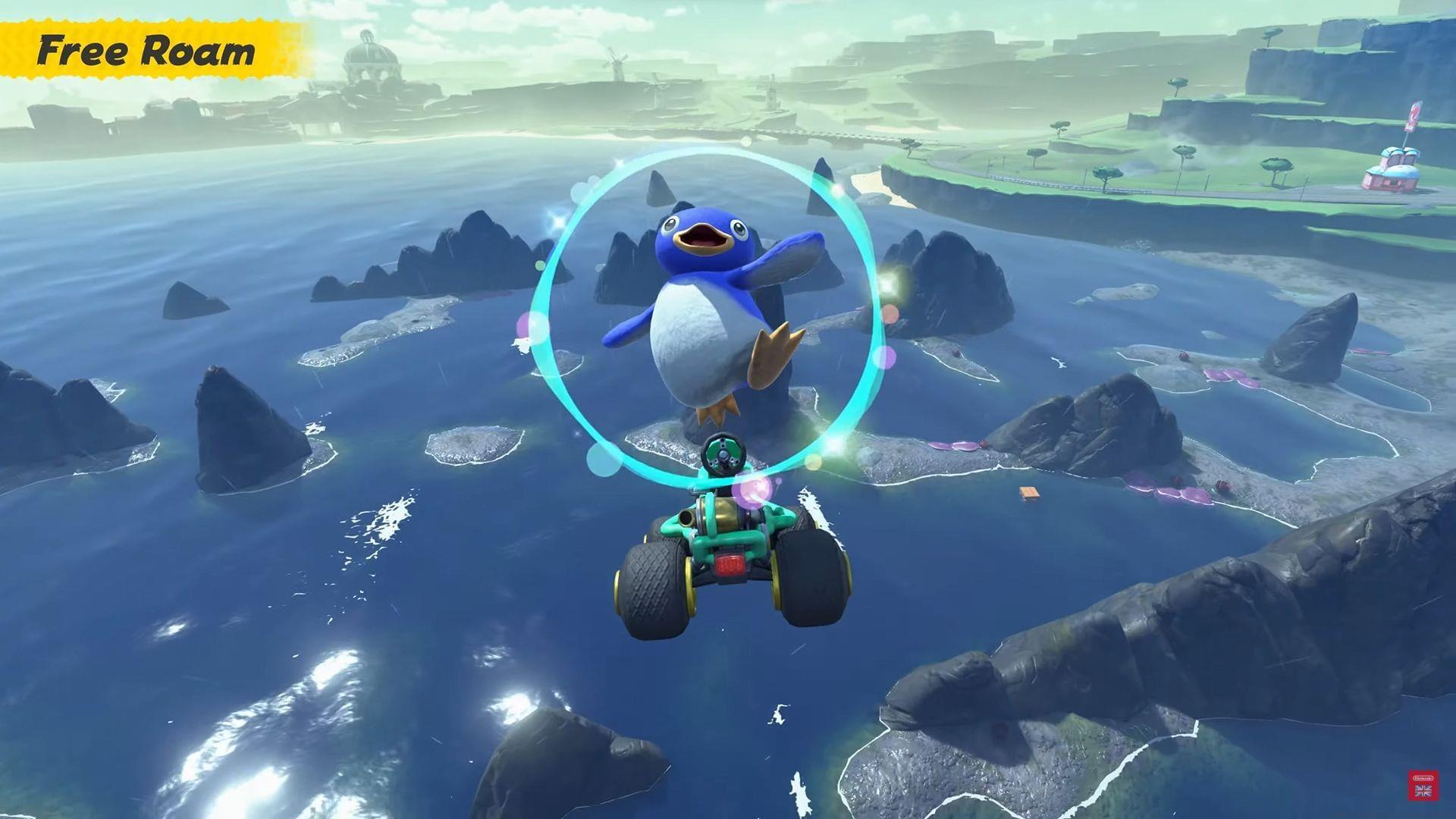 Dive, jump and explore in Mario Kart World (Image via Nintendo)