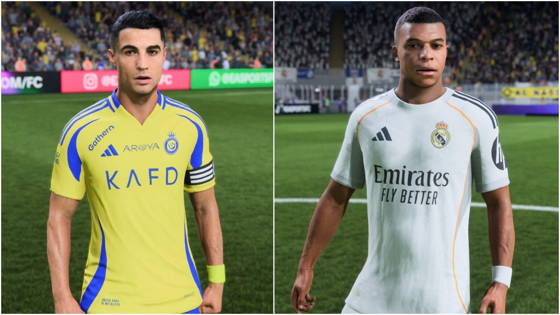 The Festival of Football Captains players have been leaked (Images via EA Sports/Sportskeeda Gaming)
