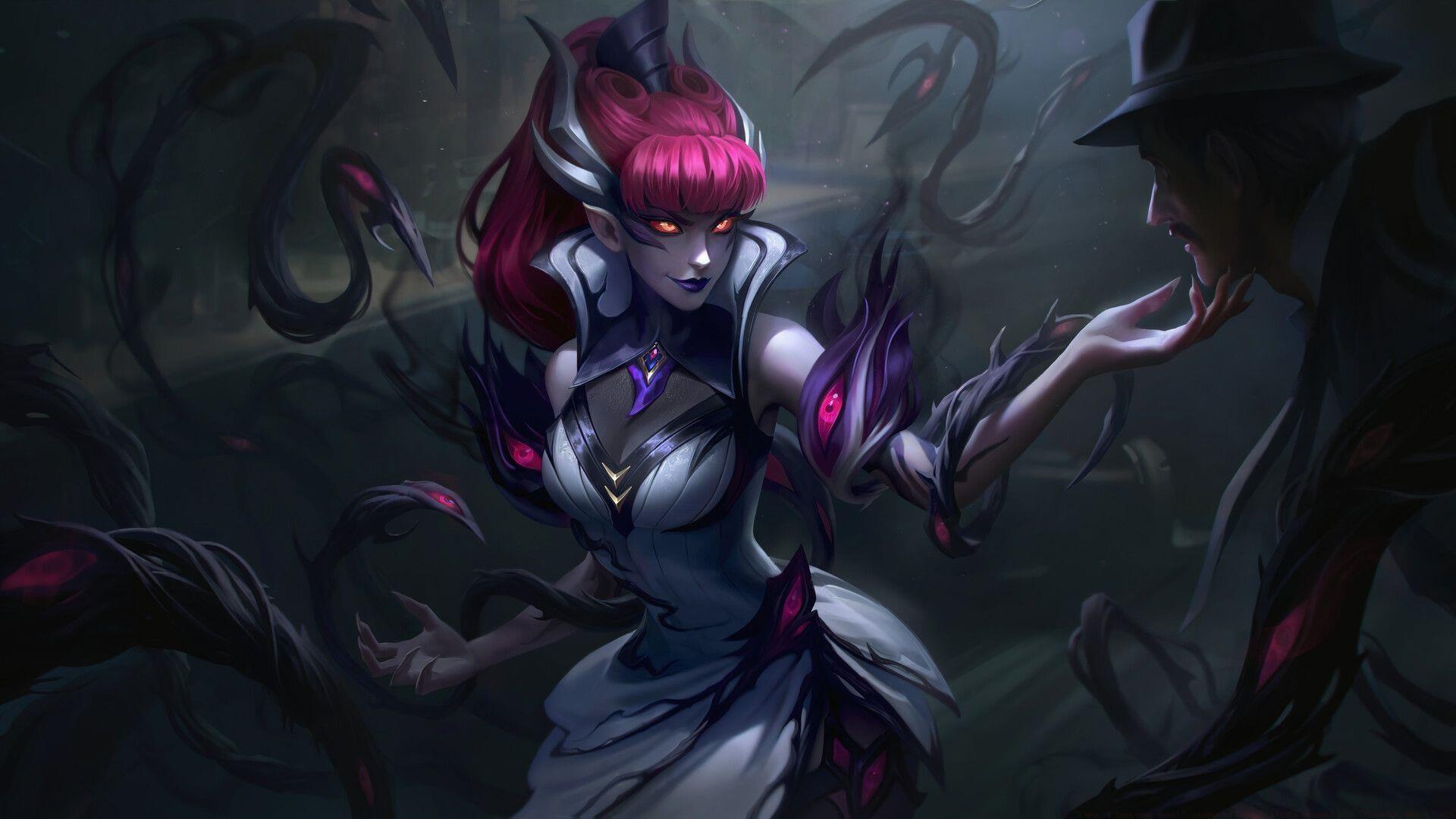 Crime City Nightmare Zyra in League of Legends (Image via Riot Games)
