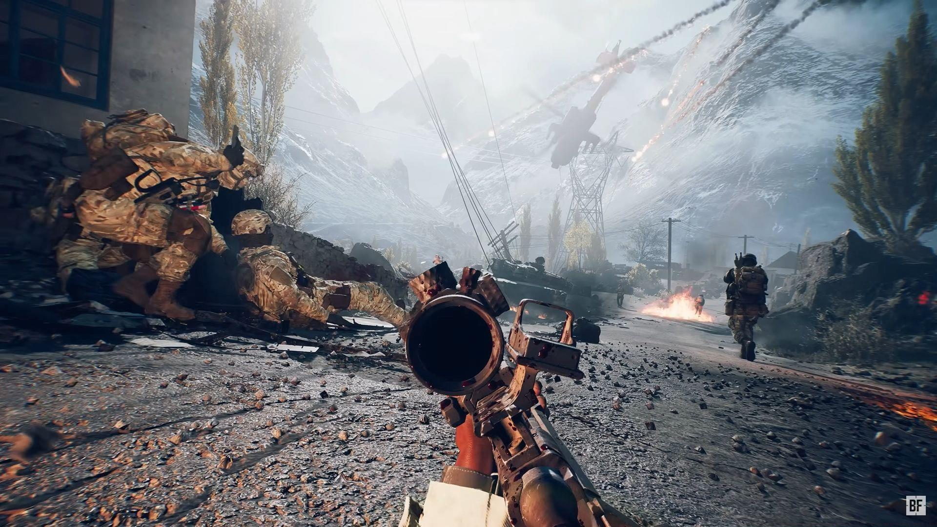 Gameplay glimpse from Battlefield 6 multiplayer trailer (Image via Electronic Arts)