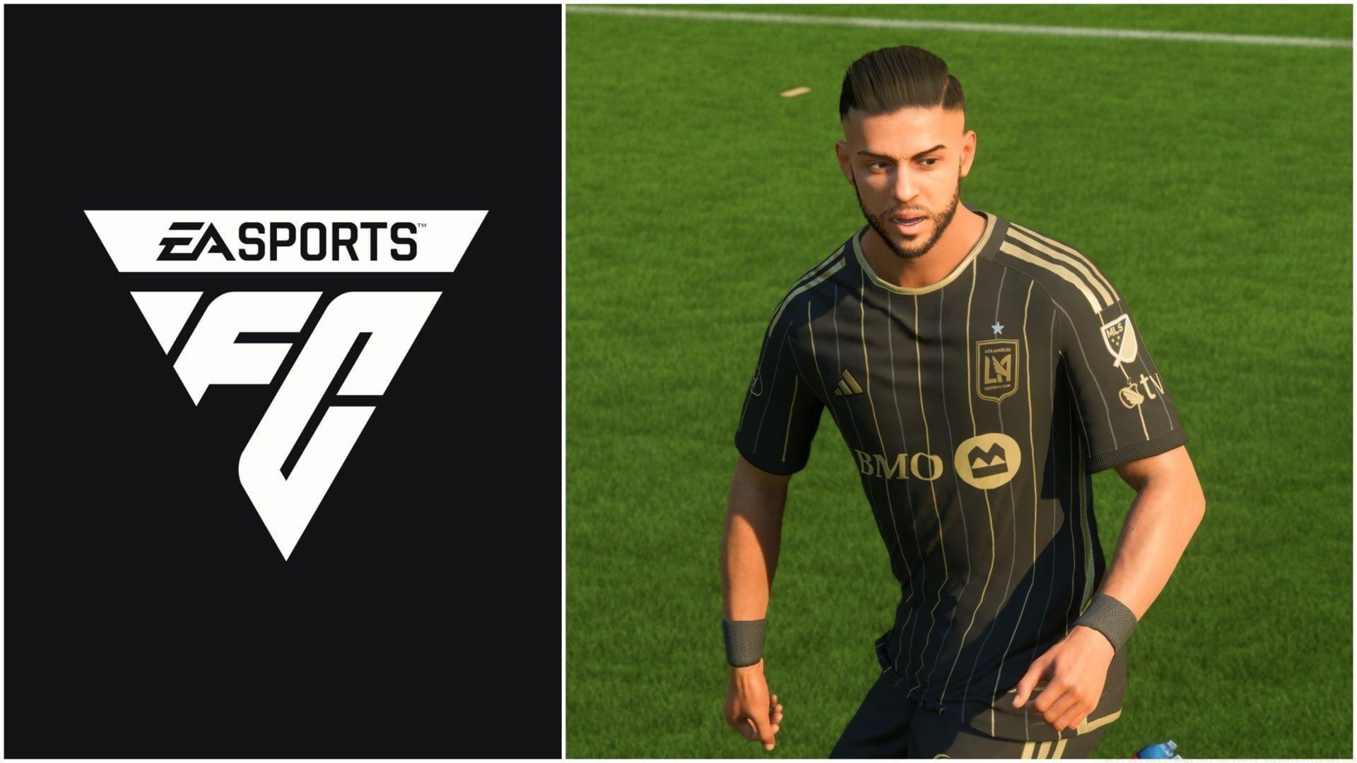 TOTS Bouanga has been leaked (Images via EA Sports/Sportskeeda Gaming)
