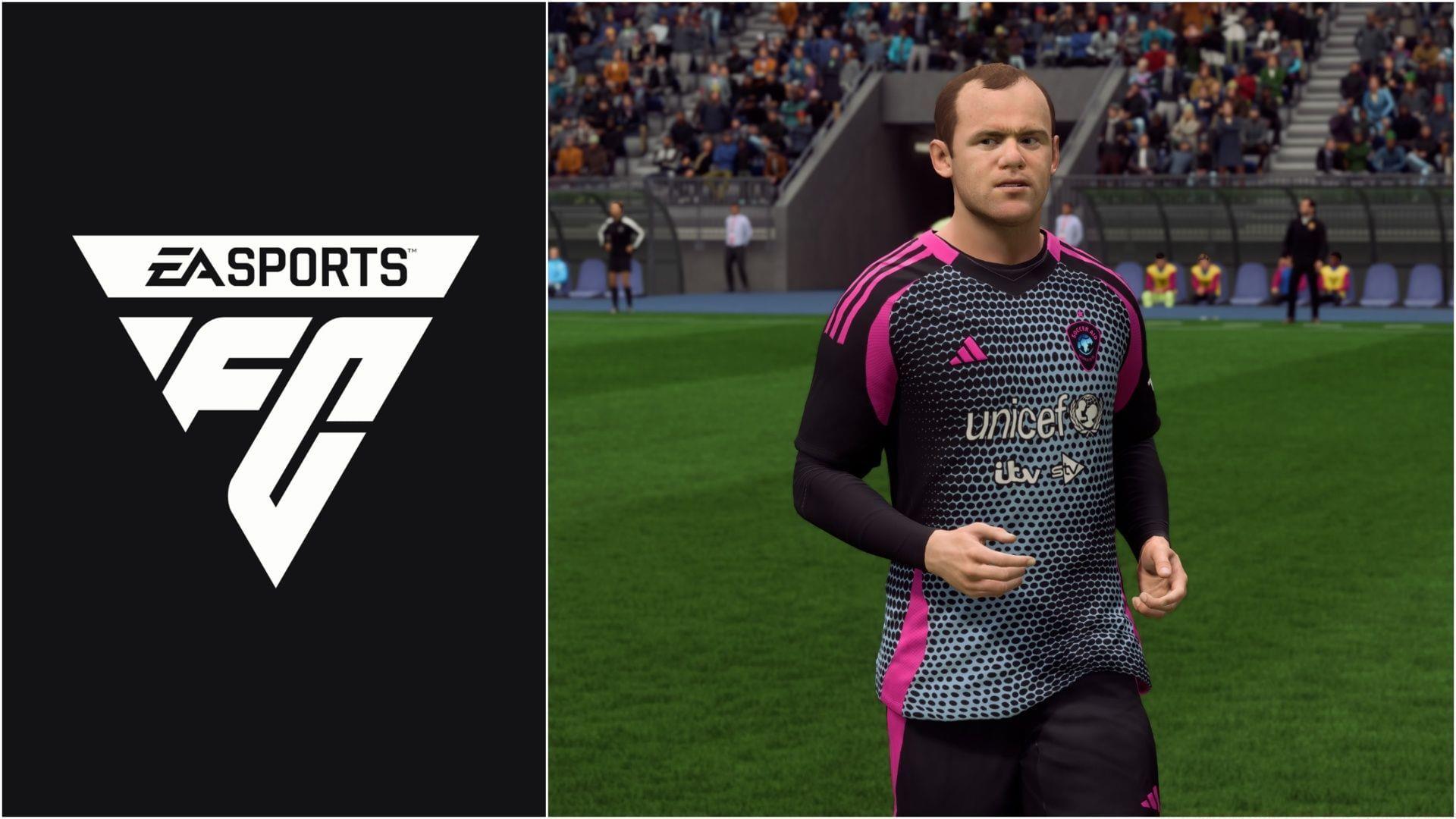 FUTTIES Rooney has been leaked (Images via EA Sports/Sportskeeda Gaming)
