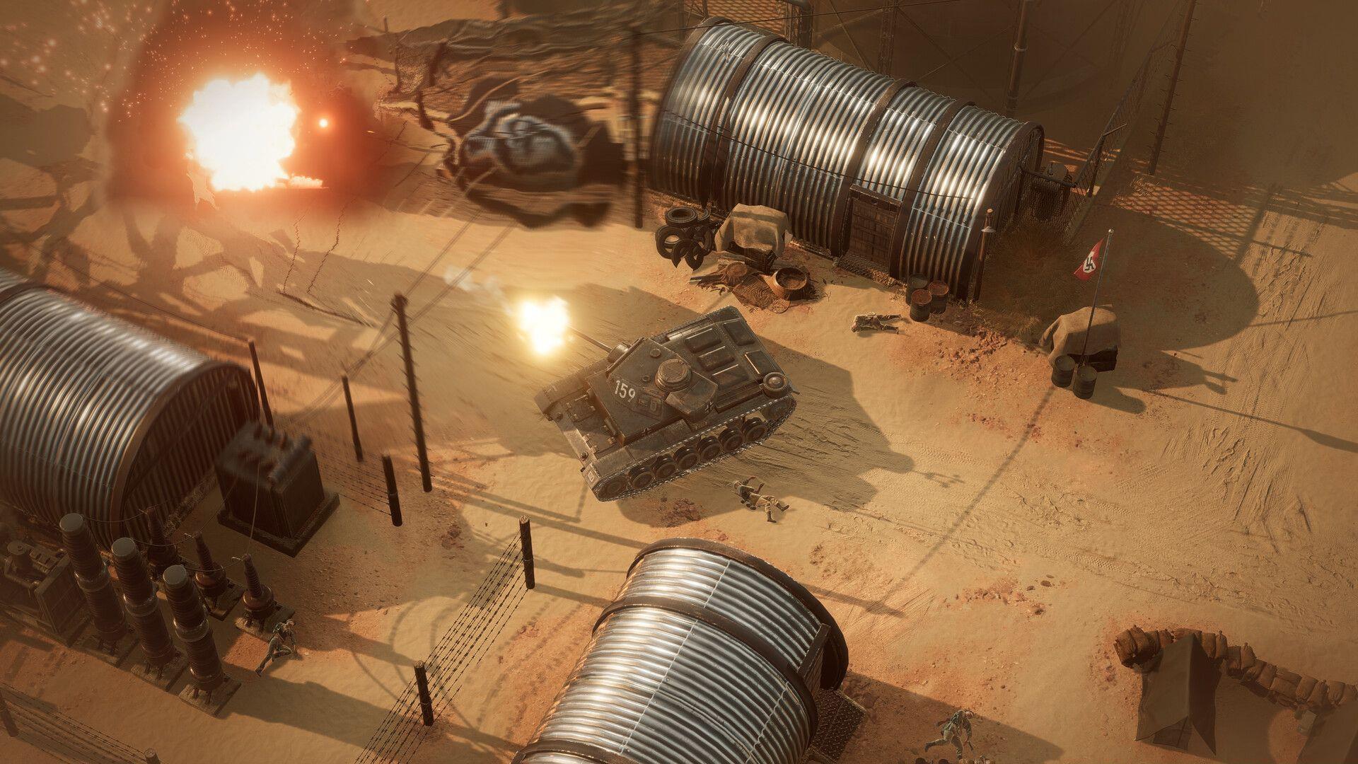 Commondos Origins is available for pre-orders now (Image via Kalypso Media)