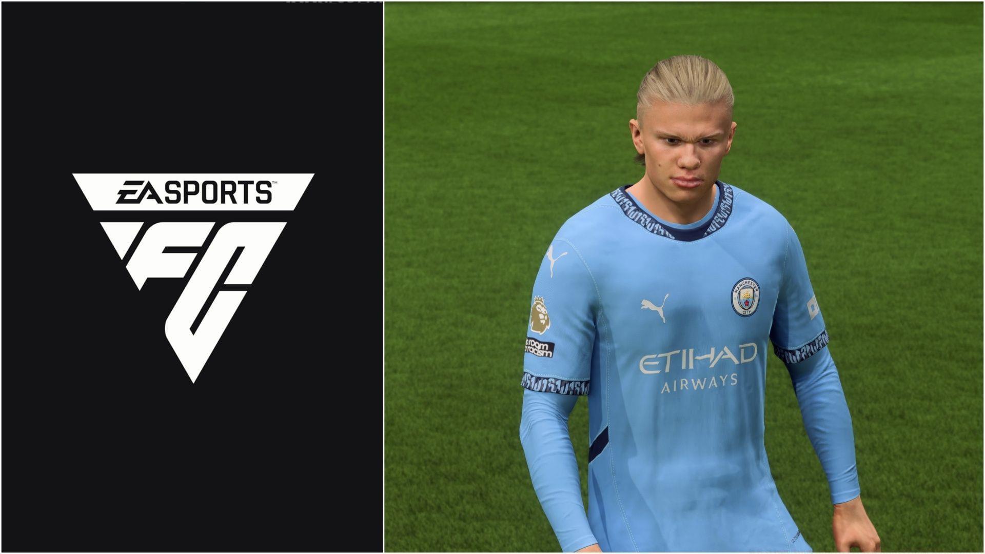 FUTTIES Haaland has been leaked (Images via EA Sports/Sportskeeda Gaming)