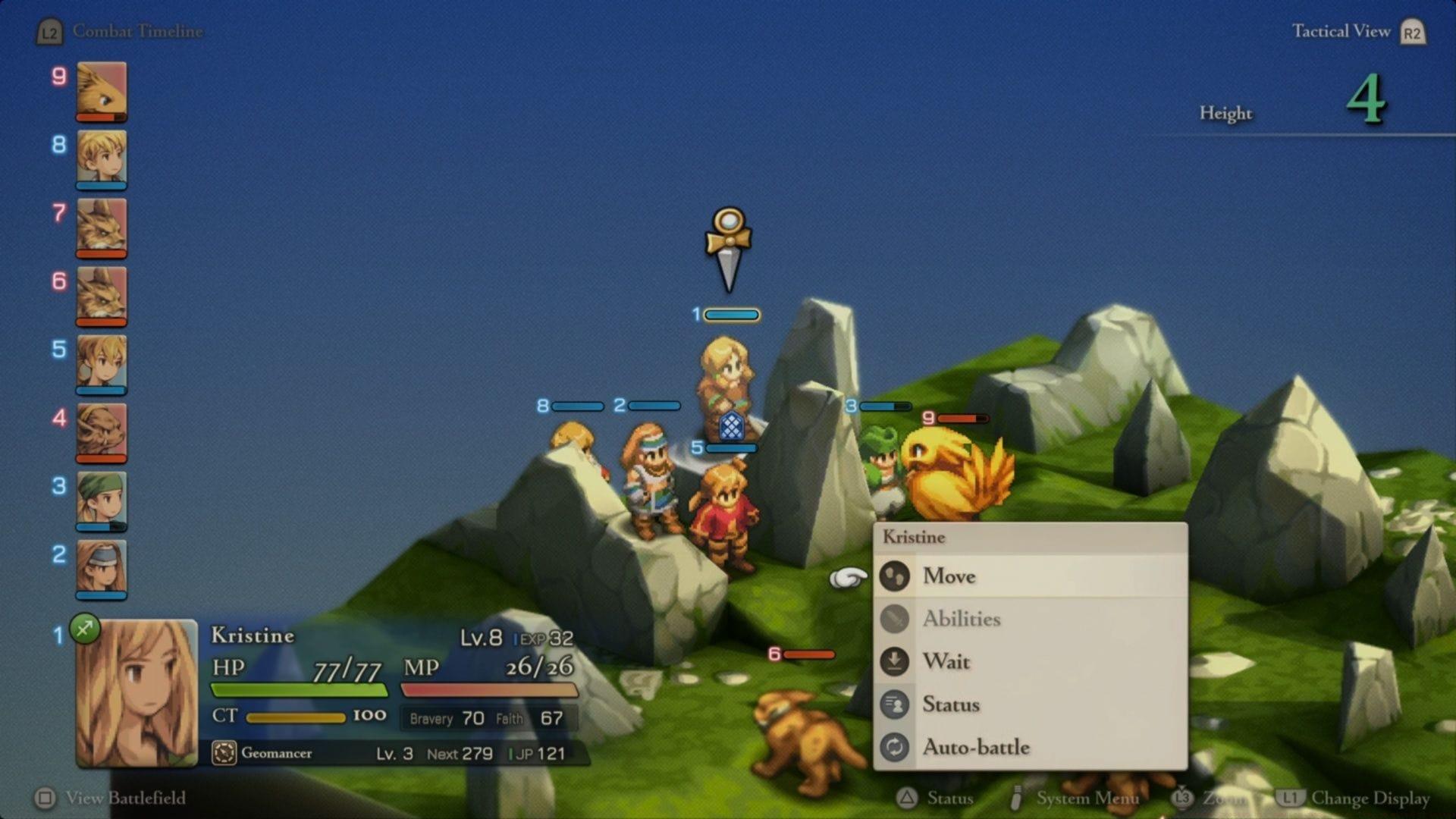 Final Fantasy Tactics The Ivalice Chronicles grind JP