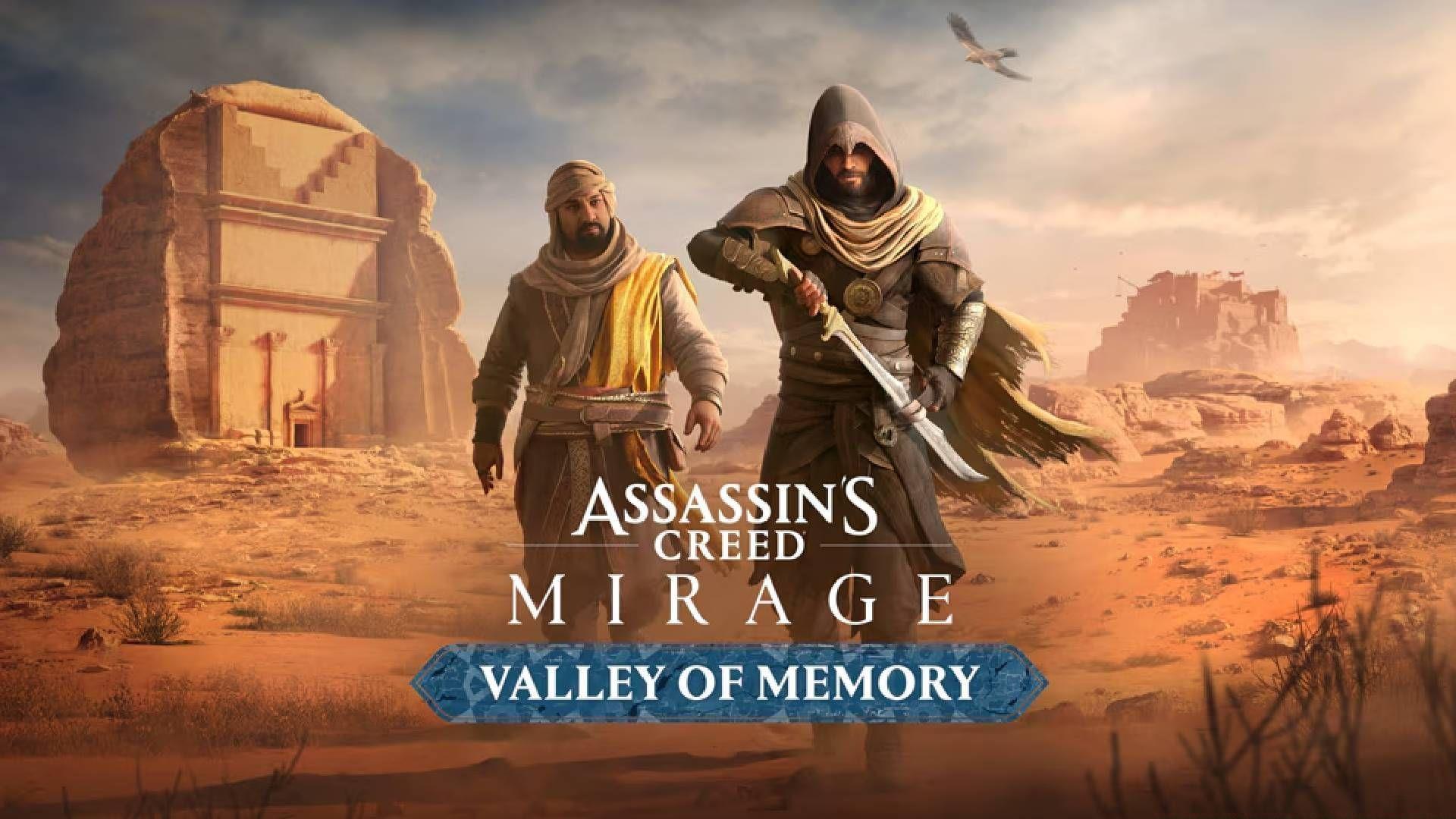 Assassin&rsquo;s Creed Valley of Memory DLC, a new stealth-based, linear gameplay experience. (Image via Ubisoft)