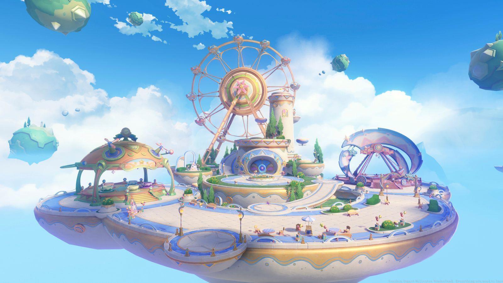 Miliastra Wonderland mode in Genshin Impact