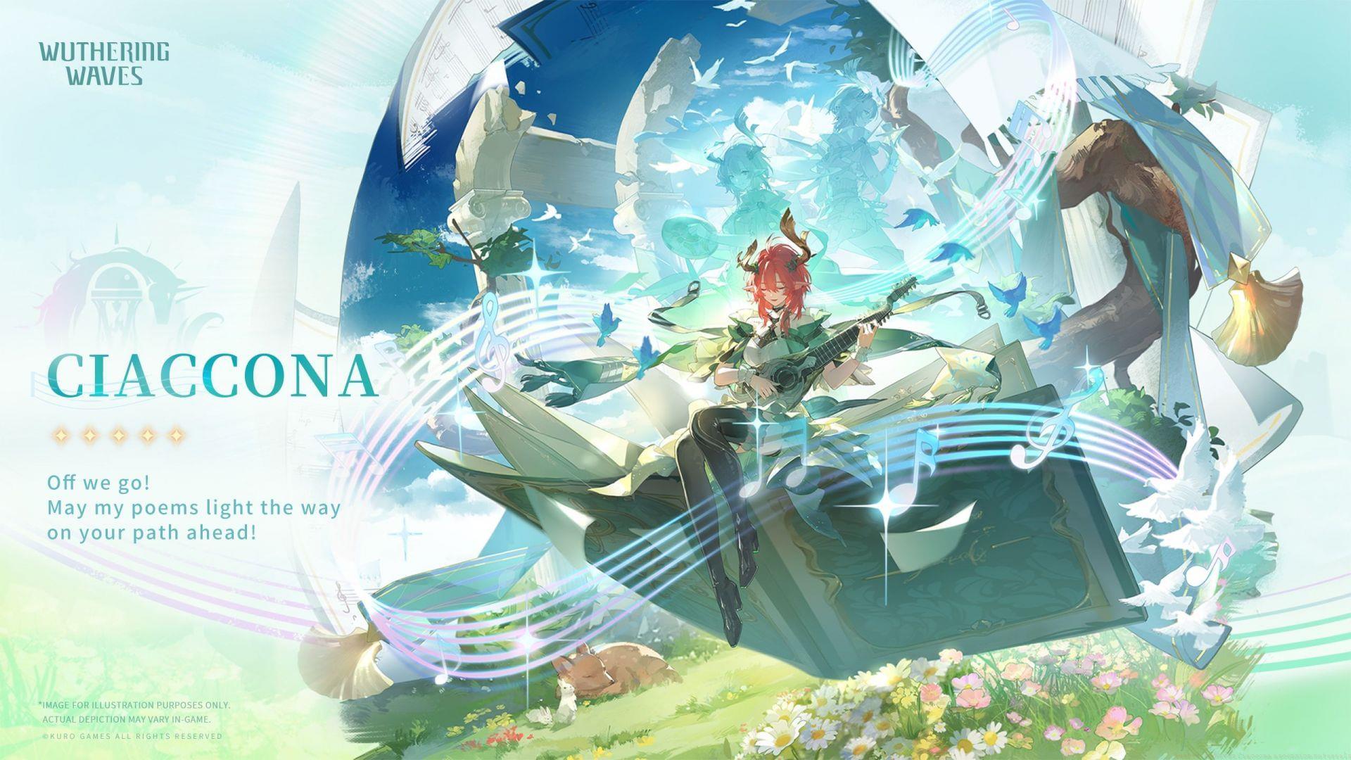 Wuthering Waves Ciaccona official artwork