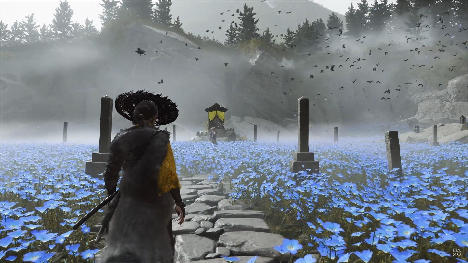 Glimpse from Ghost of Yotei trailer (Image via Sony Interactive Entertainment)