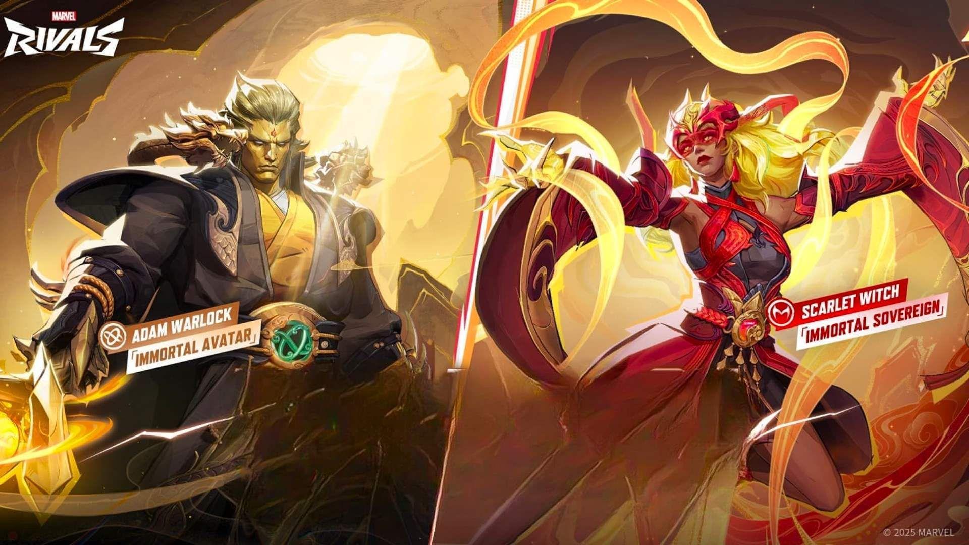 Two new skins arriving at Marvel Rivals (Image via NetEase Games)