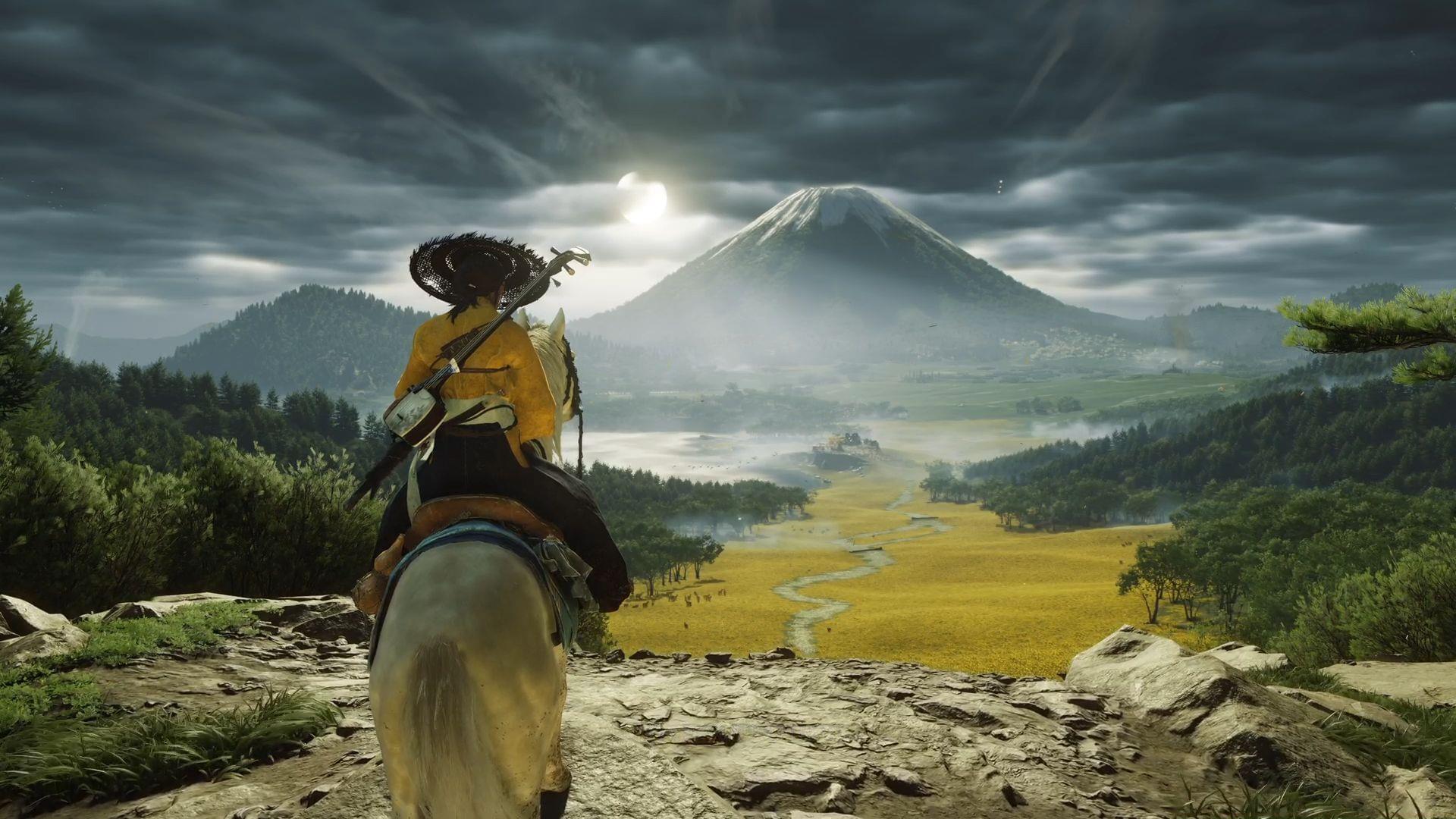 Ghost of Yotei has a special cinematic mode (Image via SK Gaming || Sucker Punch)