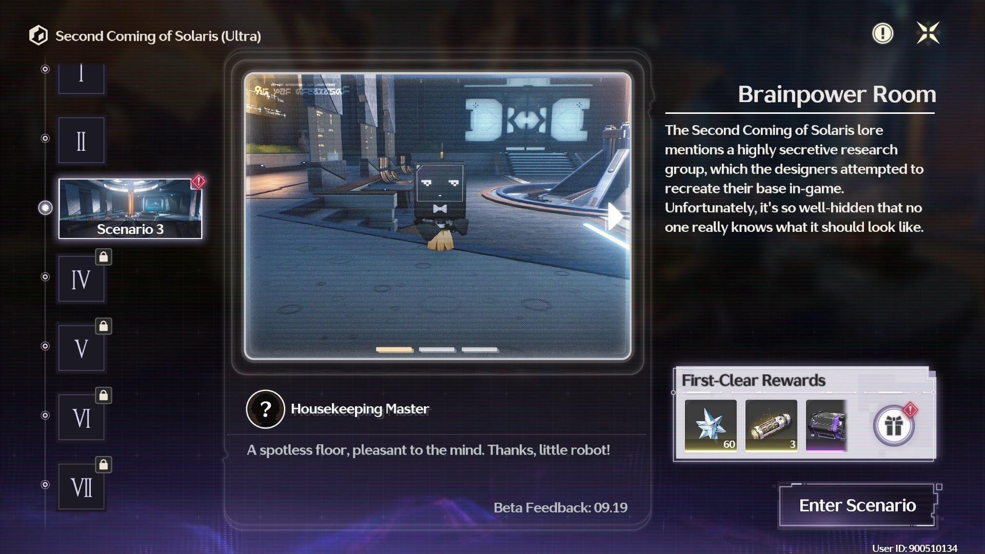 Wuthering Waves Second Coming of Solaris (Ultra) event screen