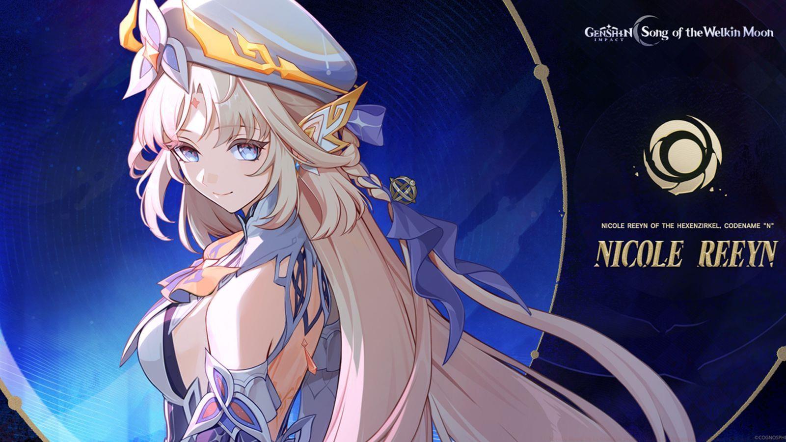 Nicole Reeyn VA in Genshin Impact (Image via HoYoverse)