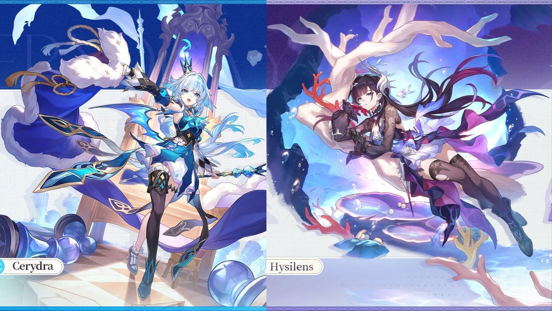 Hysilens and Cerydra Light Cones leaks Honkai Star Rail leaks