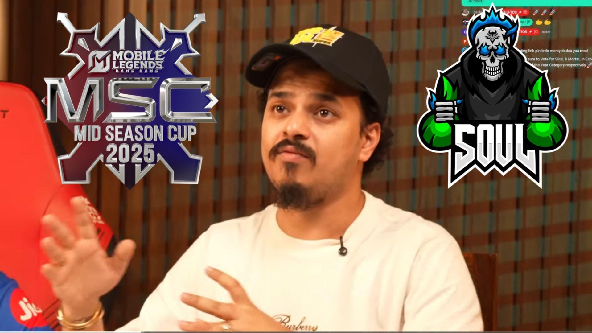 S8UL has been disqualified from MSC 2025 (Image via YouTube/8Bit Thug, Liquipedia)