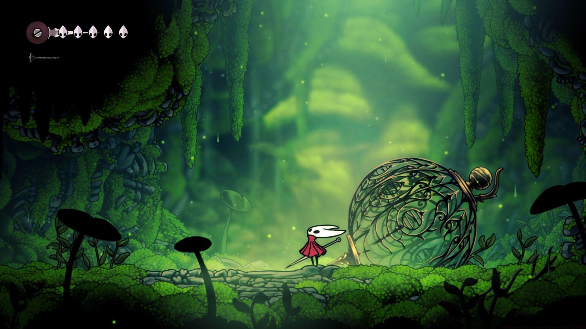 Here are all Mossberry locations in Hollow Knight Silksong.  (Image via Team Cherry)