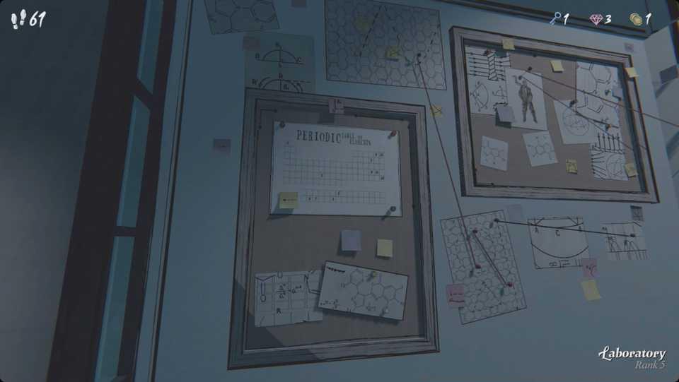 Blue Prince Laboratory puzzle 2