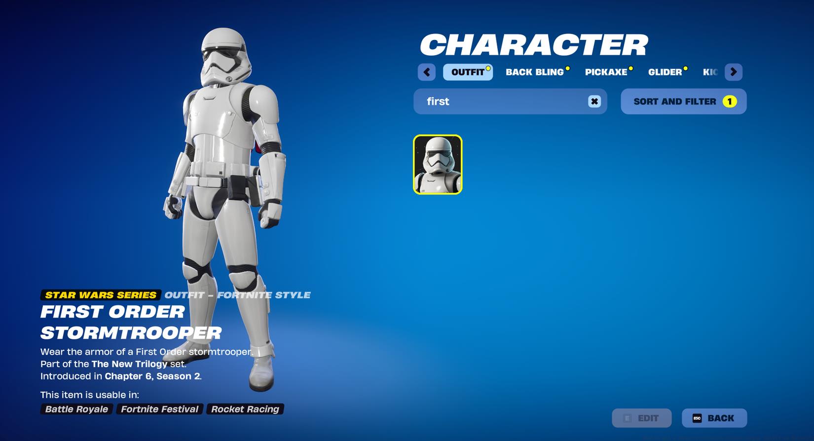 How to get a free First Order Stormtrooper outfit in Fortnite
