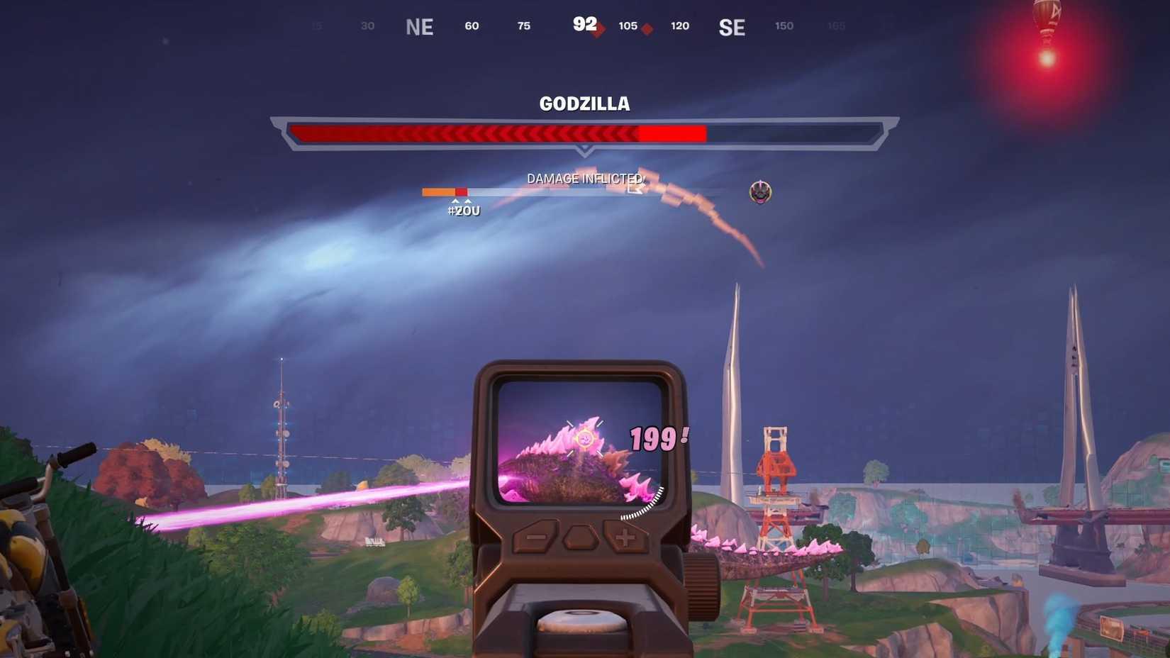 When and where Godzilla spawns in Fortnite, and how to become Godzilla explained