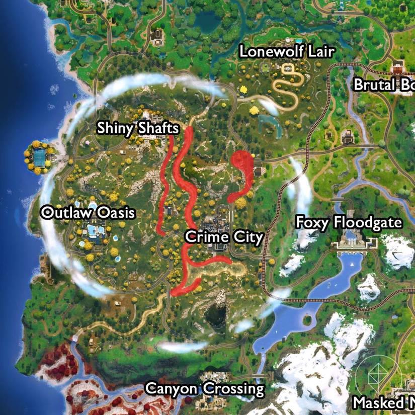 Where to find Gold Veins in Fortnite