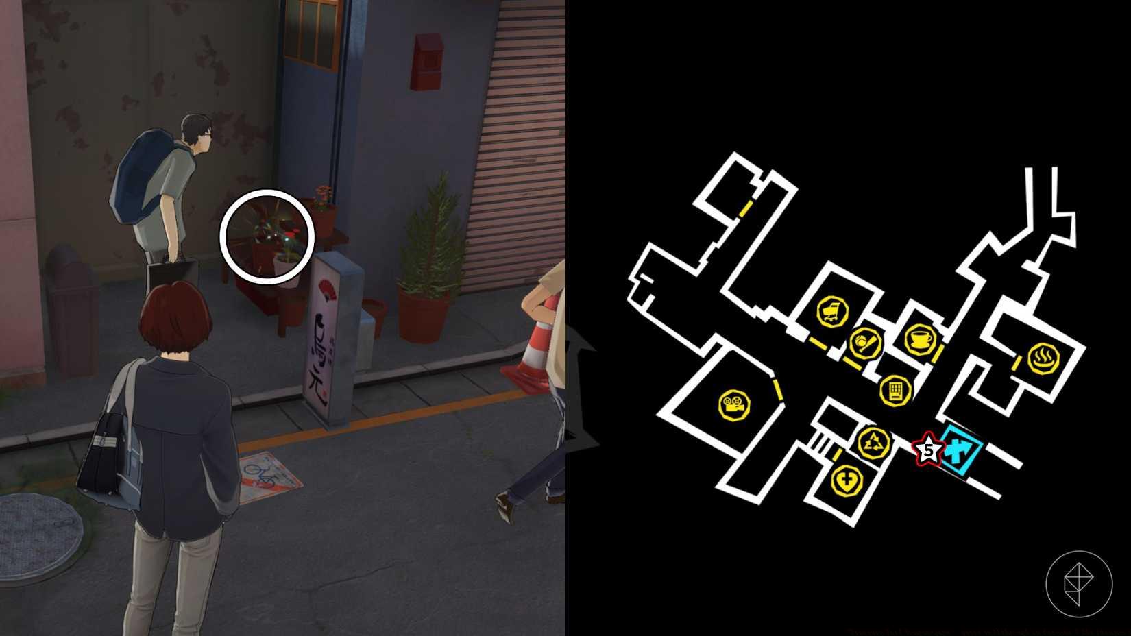 'Treasure Tail Yongen jaya' quest walkthrough in Persona 5 The Phantom X
