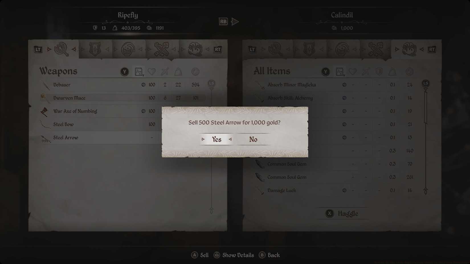 How to do the item duplication cheat in Oblivion Remastered