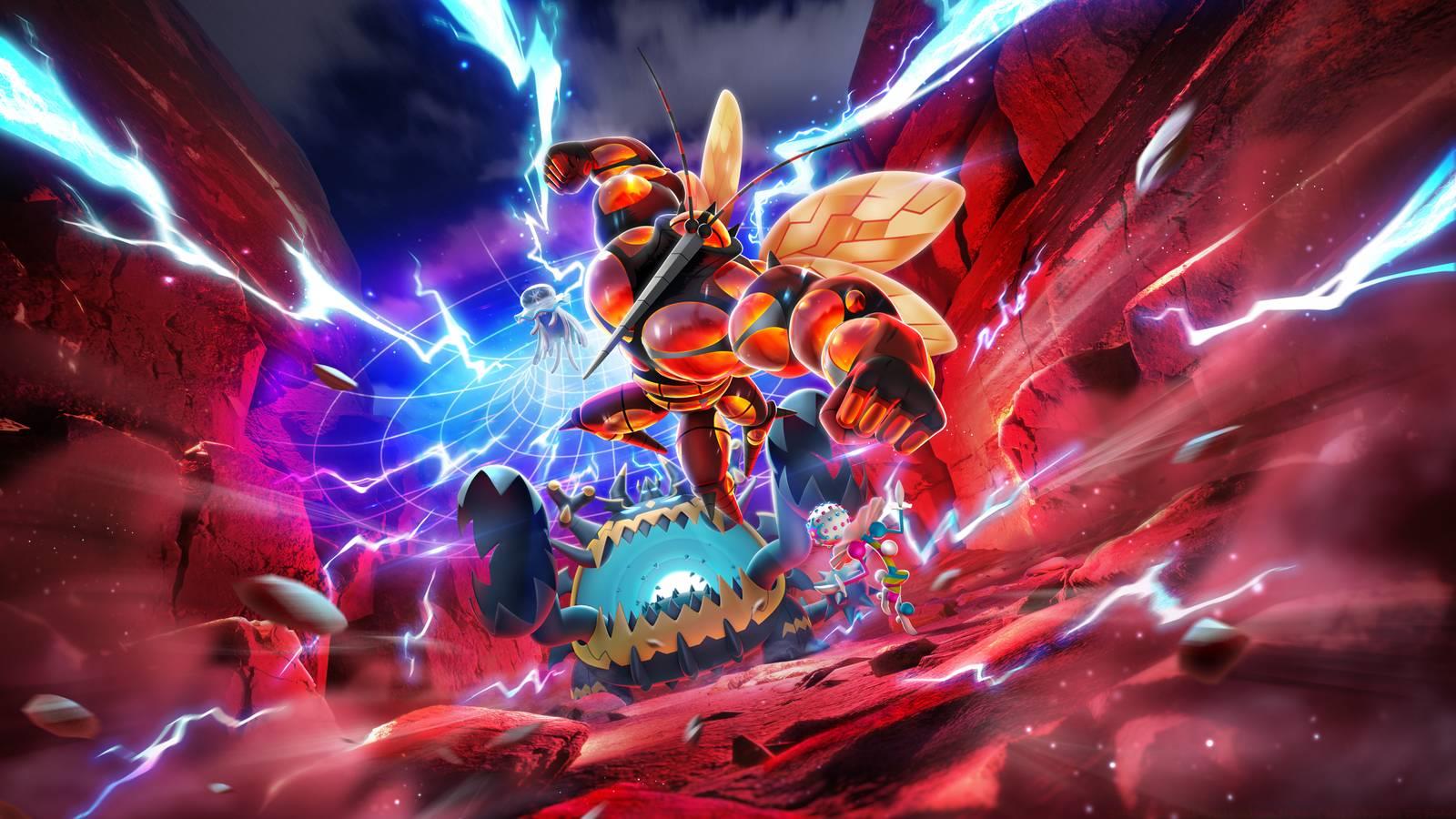 Pokemon TCG Pocket Extradimensional Crisis Key Art