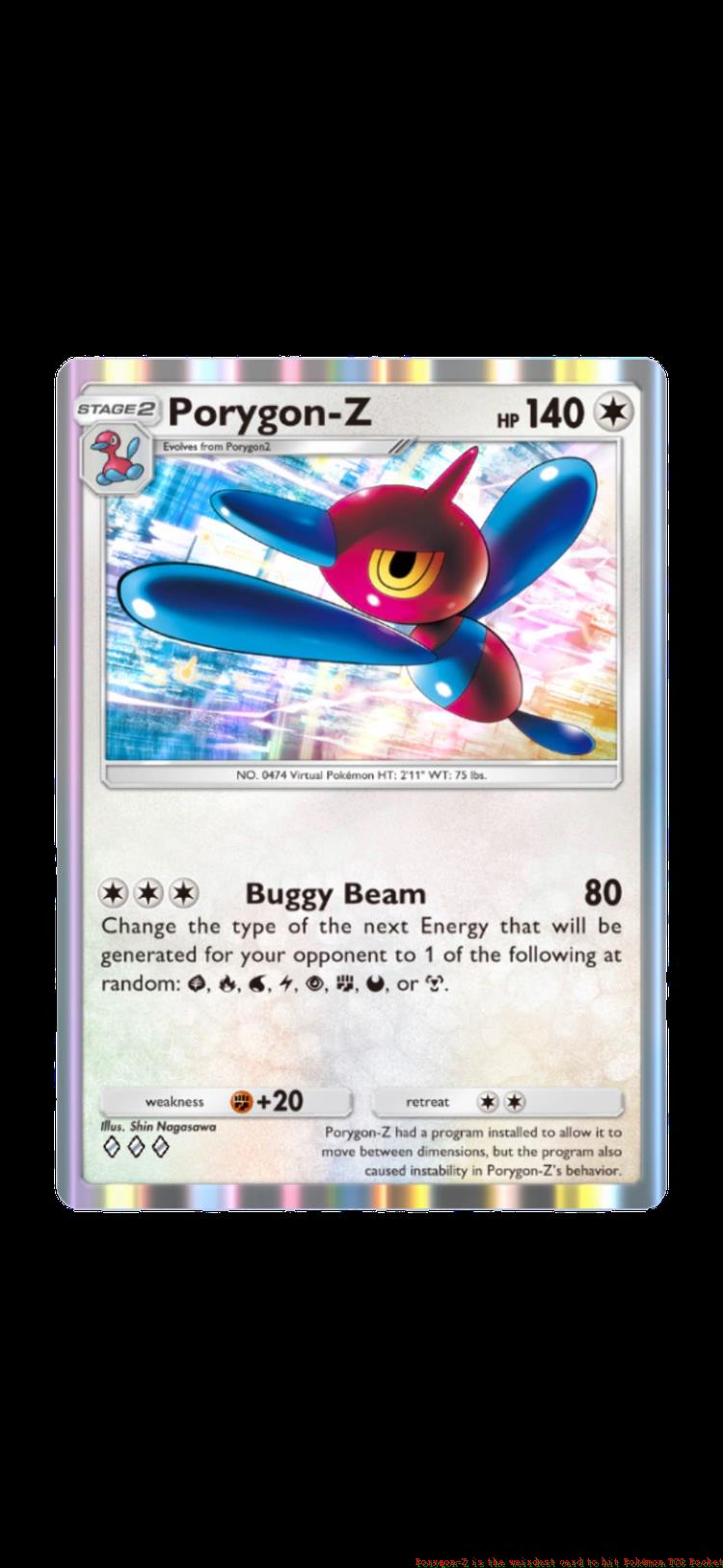 Porygon Z is the weirdest card to hit Pokémon TCG Pocket