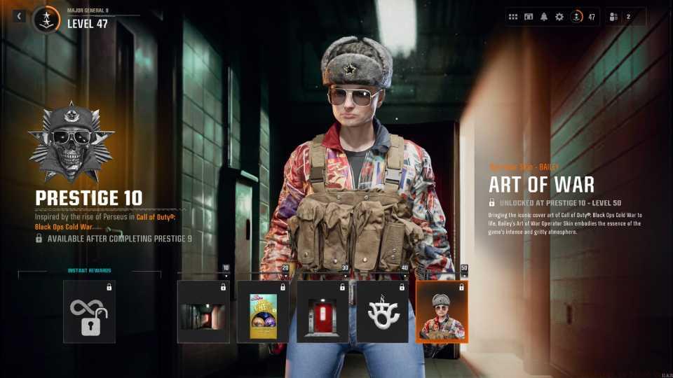 Rewards for Prestige 10 in Black Ops 6.