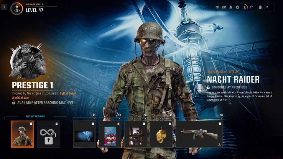 Rewards for Prestige 1 in Black Ops 6.