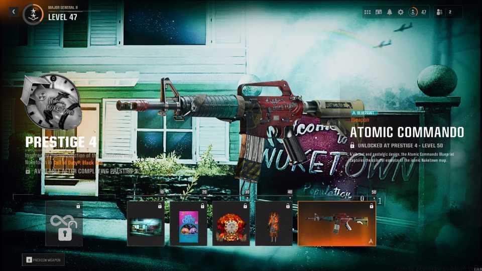 Rewards for Prestige 4 in Black Ops 6.