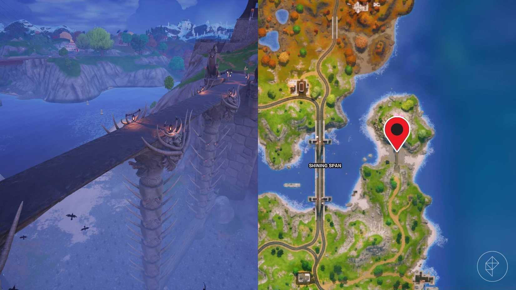 Where to find Living Forest, The Pit, and Dead Pool locations in Fortnite
