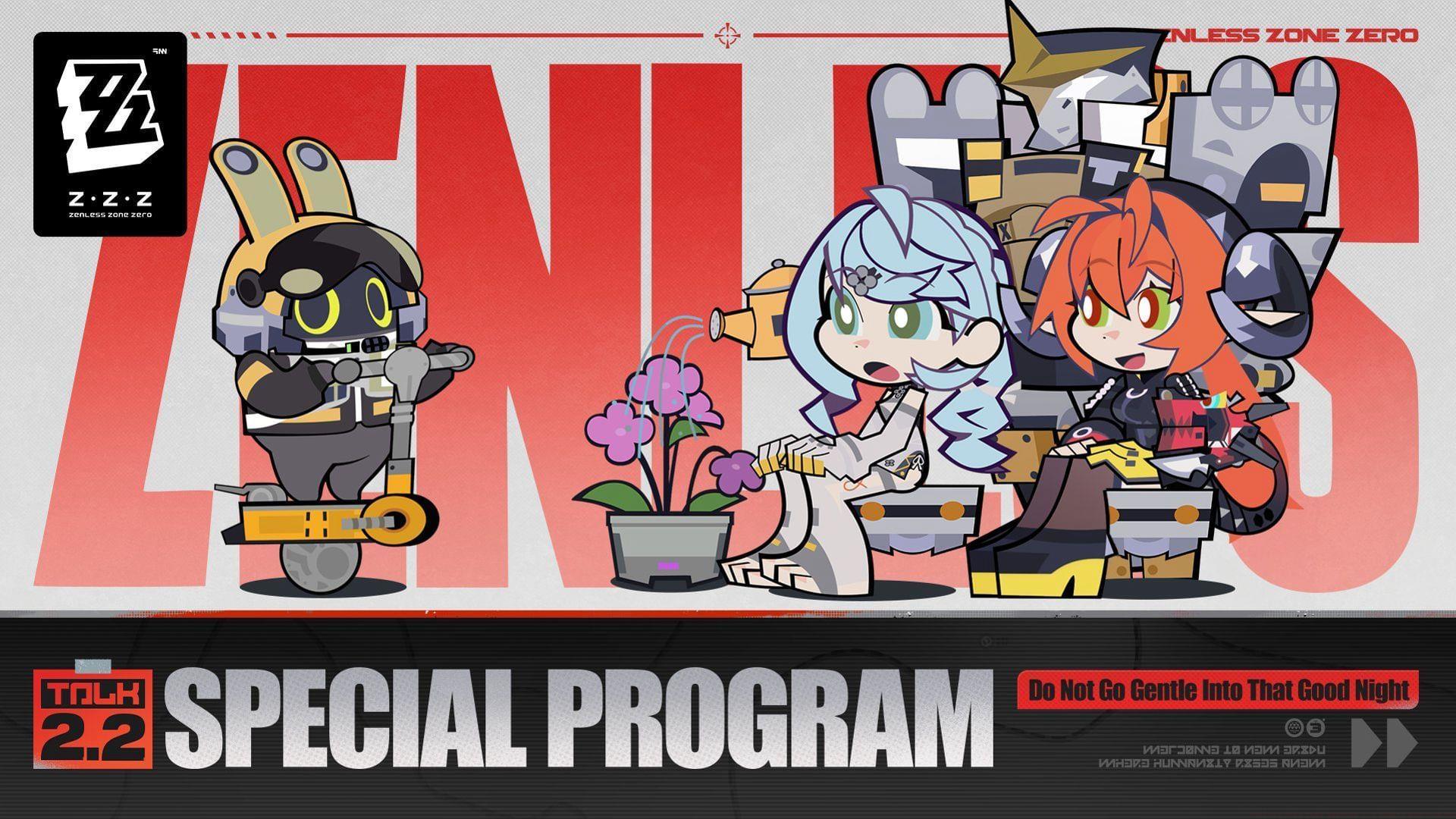 Zenless Zone Zero version 2.2 Special Program official art (Image via HoYoverse)