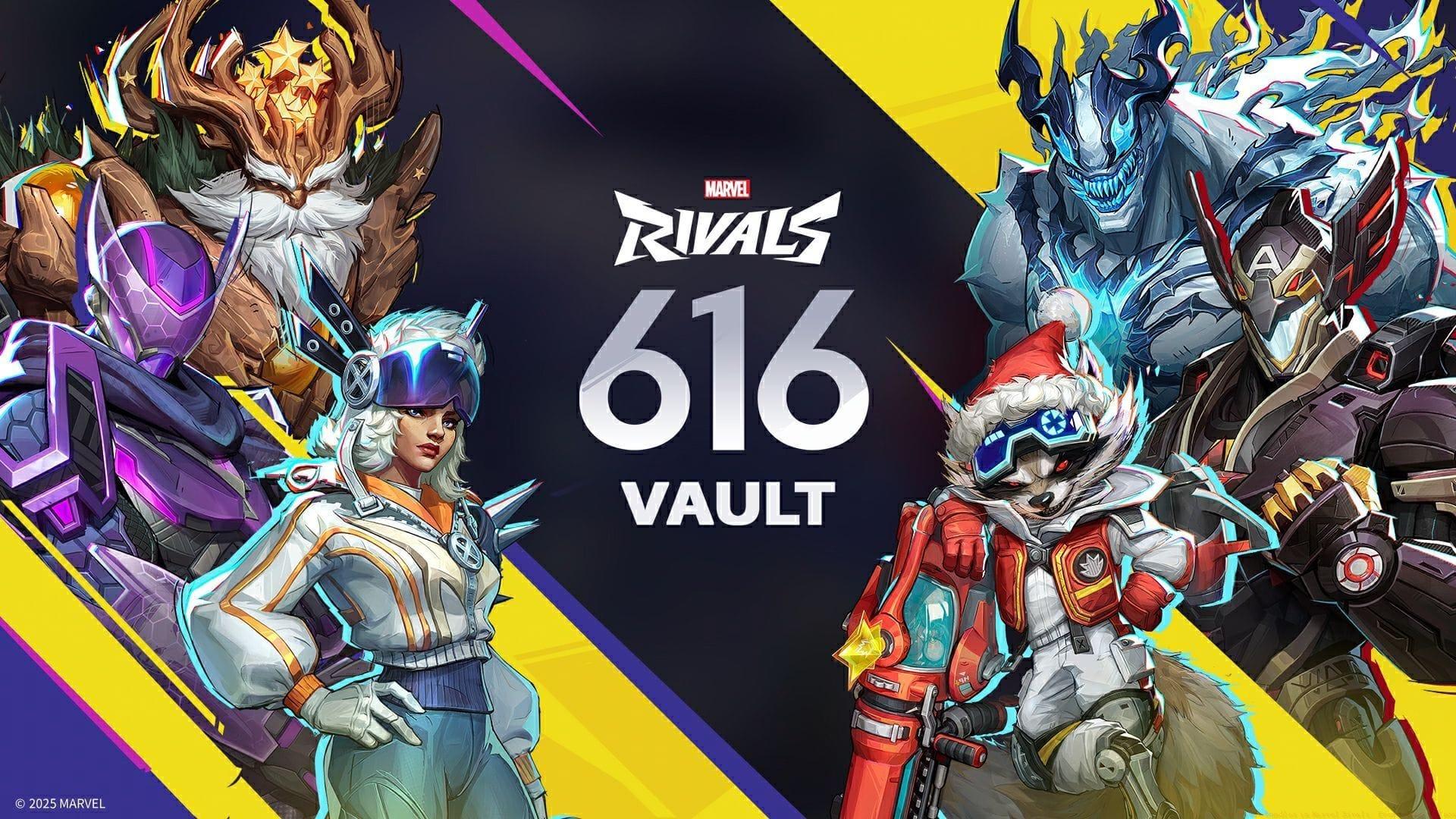 Marvel Rivals 616 Day Vault bundles details explored (Image via X.com/@MarvelRivals)