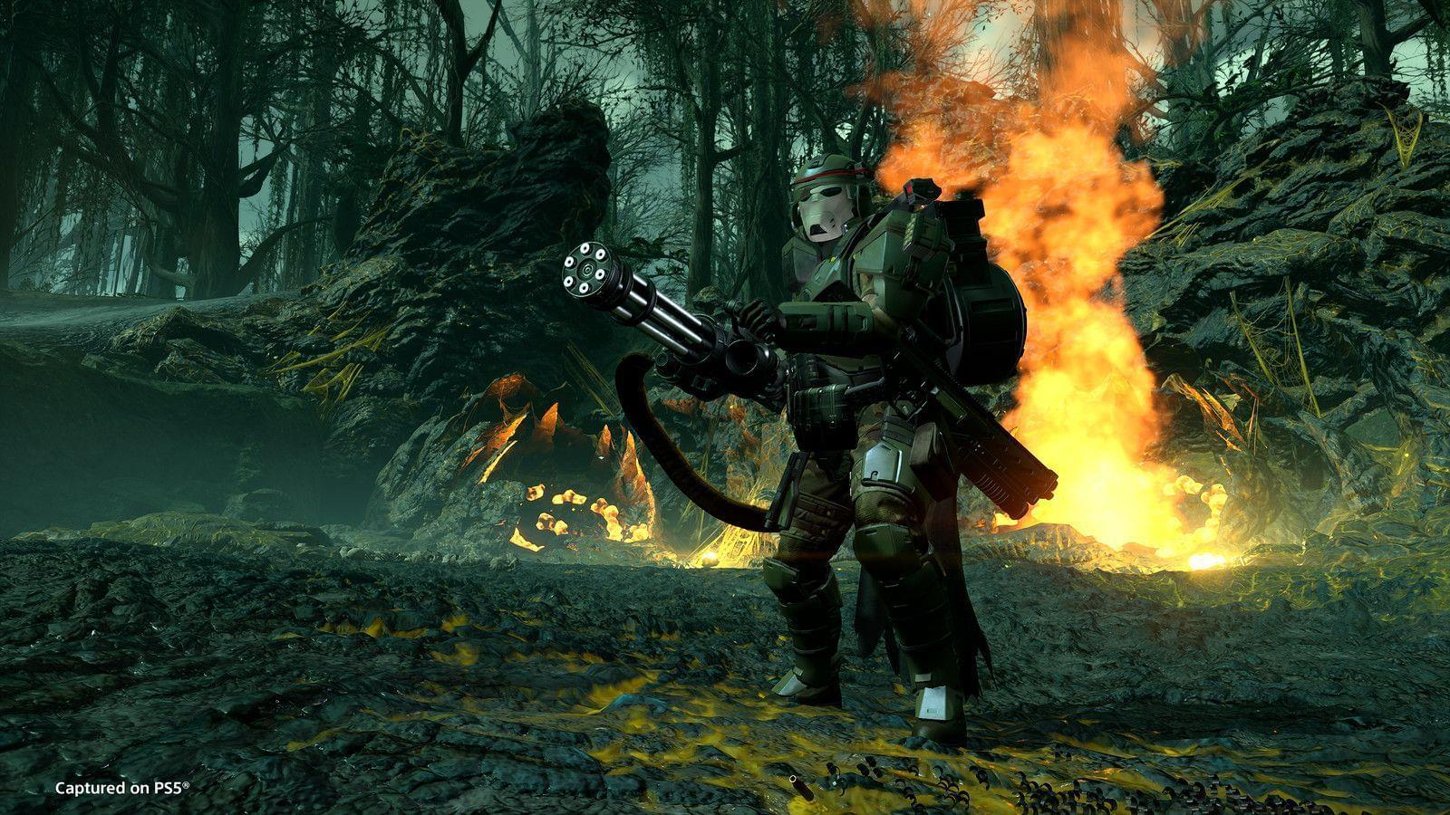 Helldivers 2 Python Commandos Warbond offers some fiery salvation! (Image via Sony)