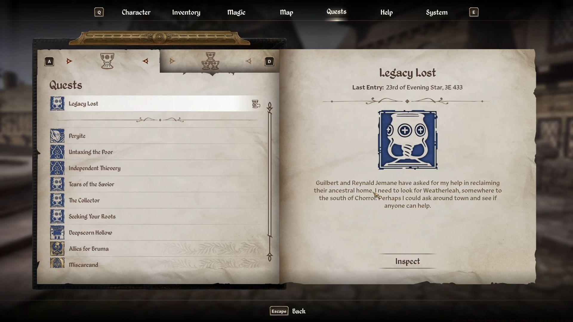 A guide to complete Legacy Lost side quest in Oblivion Remastered (Image via Bethesda Softworks || YouTube/@Gamerack)