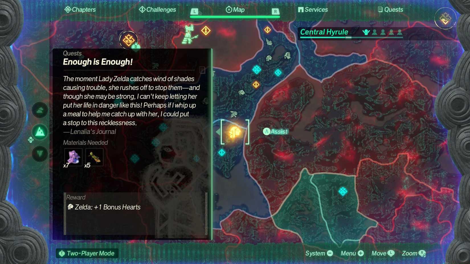 A side quest in Age of Imprisonment