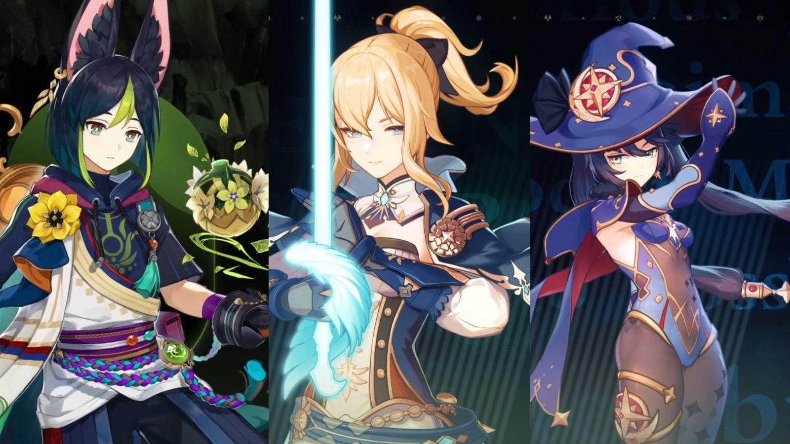 All standard banner characters ranked in Genshin Impact