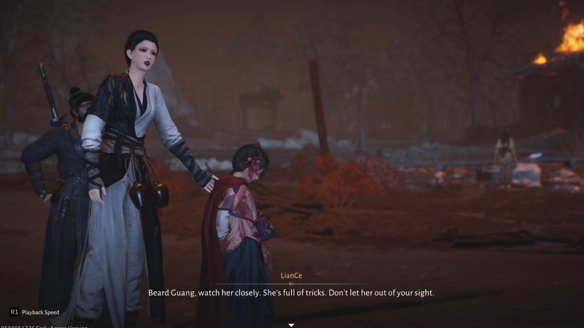 Does Ruby die Where Winds Meet