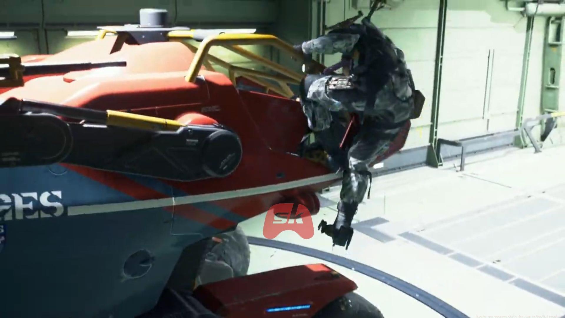 This guide will help you to use weapons while driving in Death Stranding 2  (Image via Sportskeeda Gaming || Sony Interactive Entertainment)