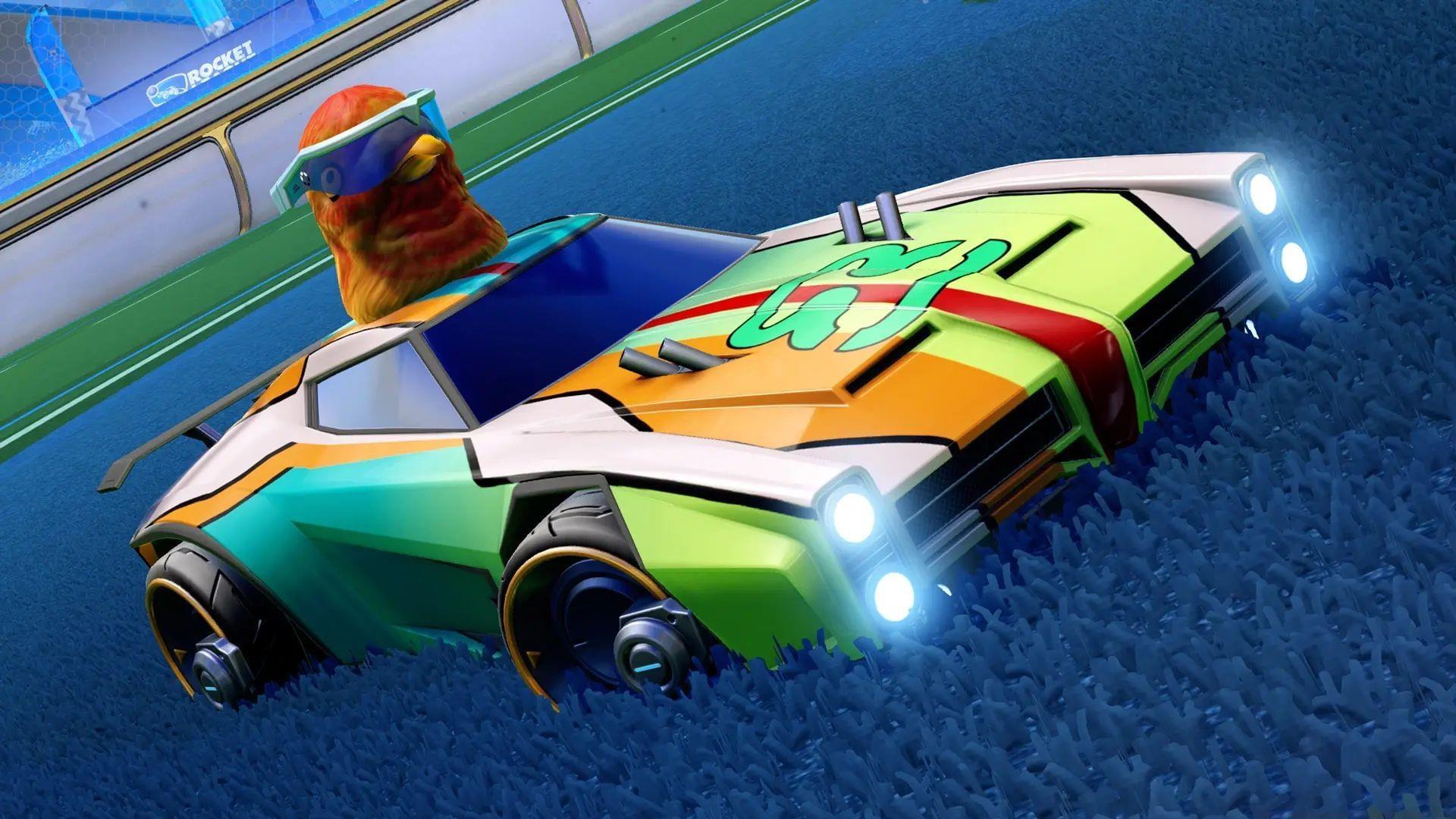 Here are the best camera settings in Rocket League (Image via Psyonix)