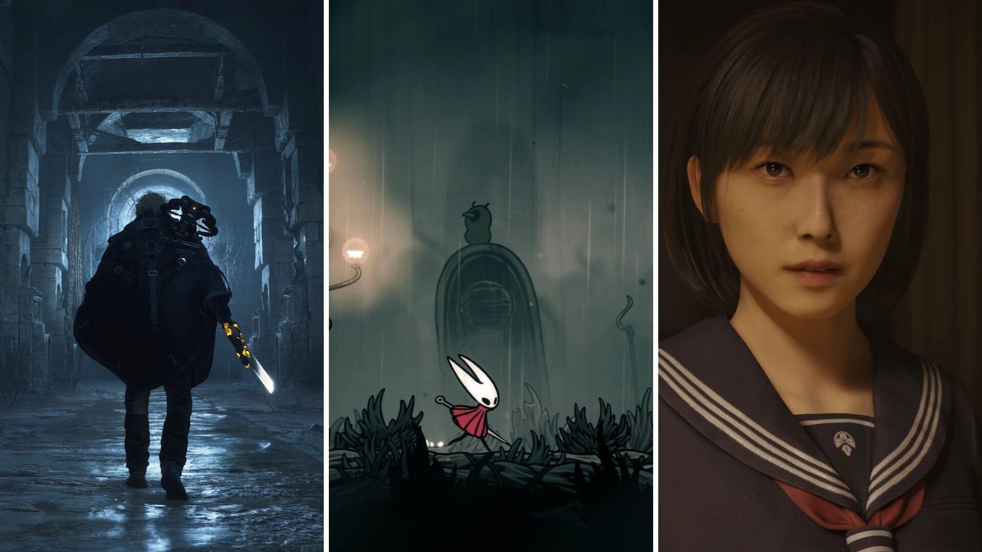 List of biggest game releases in September 2025 (Image via Rogue Factor, Team Cherry, Konami)