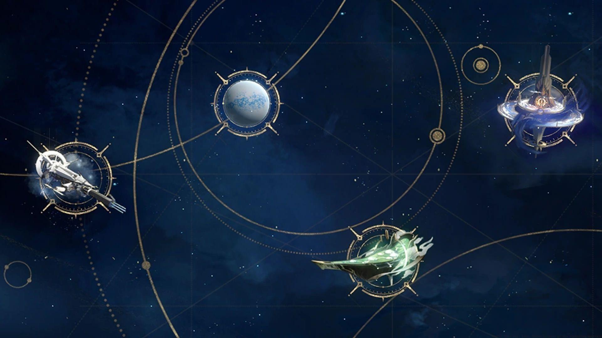 Star Map in-game (Image via HoYoverse)