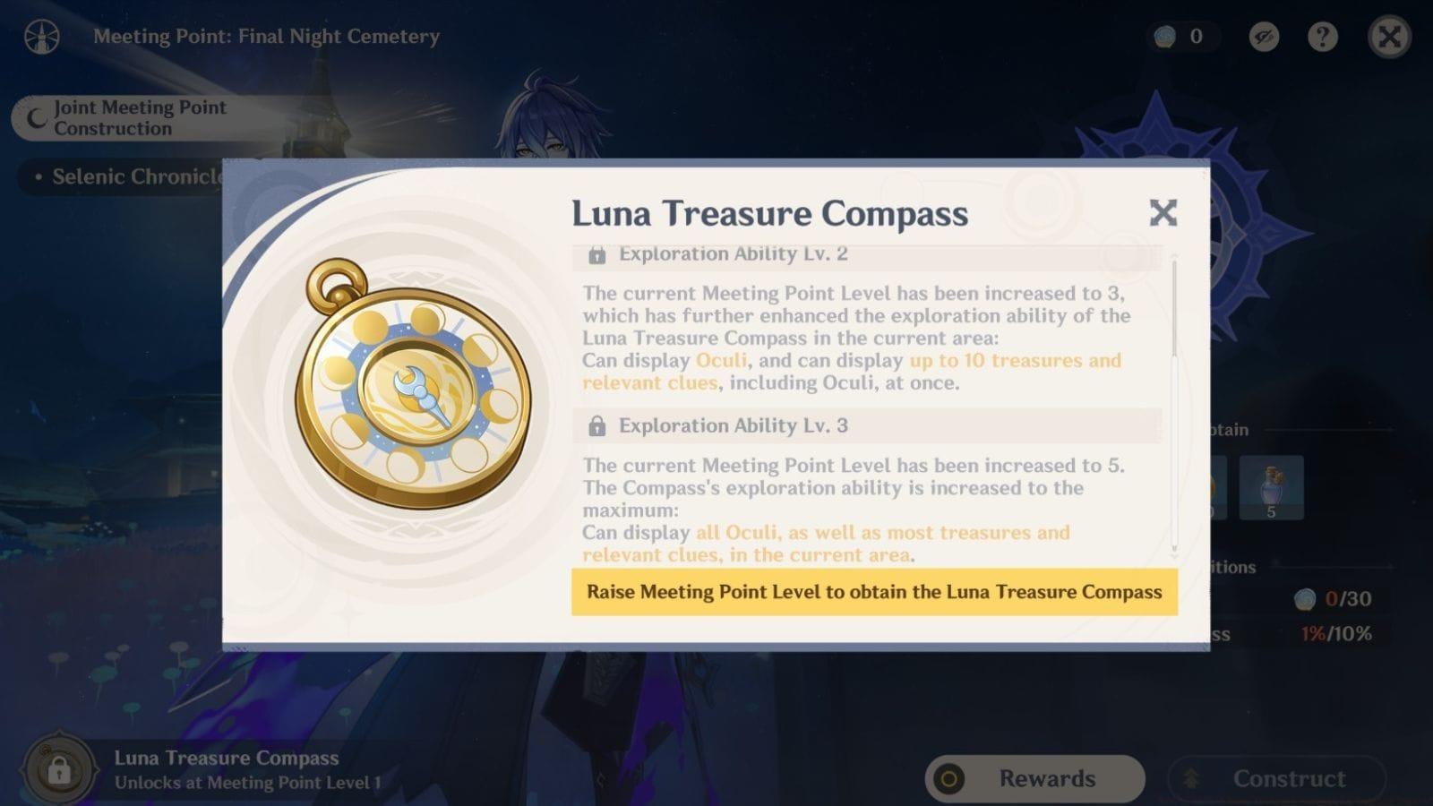 Luna treasure compass in Genshin Impact